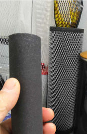 Larghezza di flessibilità 5-150mm della manica protettiva del reticolato della maglia alta per il filtro da Rod del carbonio