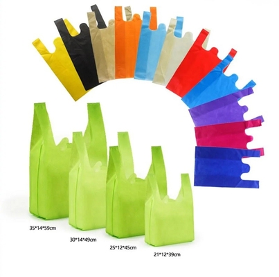 Customizable Promotional Non-Woven Fashion Shopping Tote Bags Non-Woven Bags