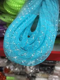 Colors Round Braided Cable Mesh Sleeve 16mm Woven Expandable For Led Light