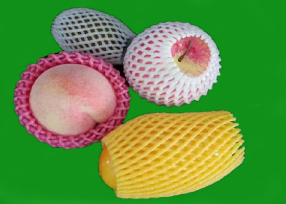 Colorful Mesh Fruit Foam Net EPE / LDPE Materails