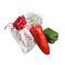 Reusable Eco Friendly Mesh Kitchen Fruits and Food Storage Bags Produce Black Rope Mesh Bags White Premium Polyester
