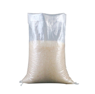 Polipropilene trasparente Mesh Netting Bags Woven Logo che stampa i pp per la prova dell'acqua del riso